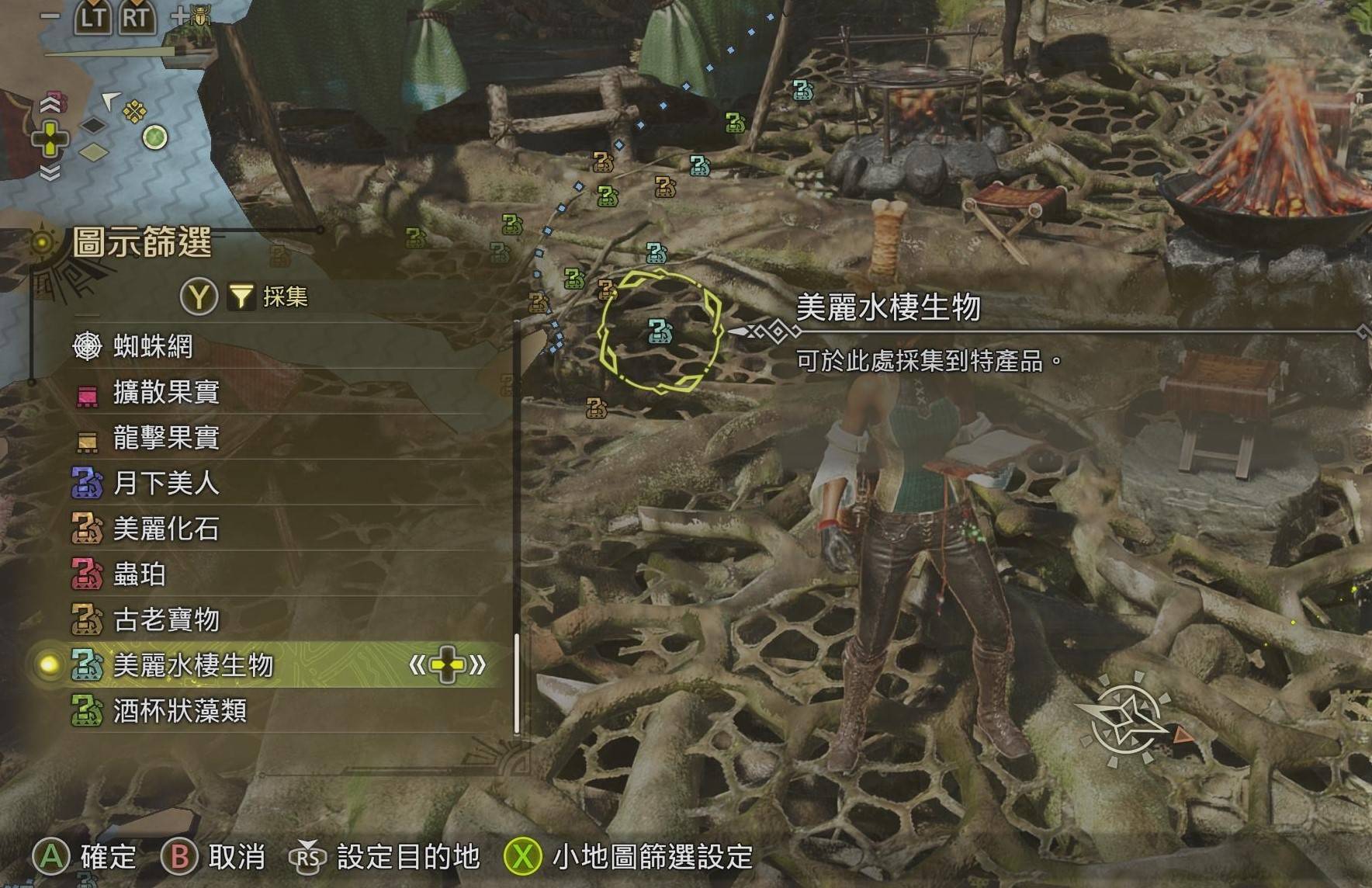 荒野地图怪物猎人特产采集路线与营地建议