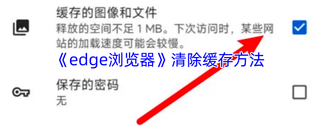 《edge浏览器》如何有效清理缓存文件