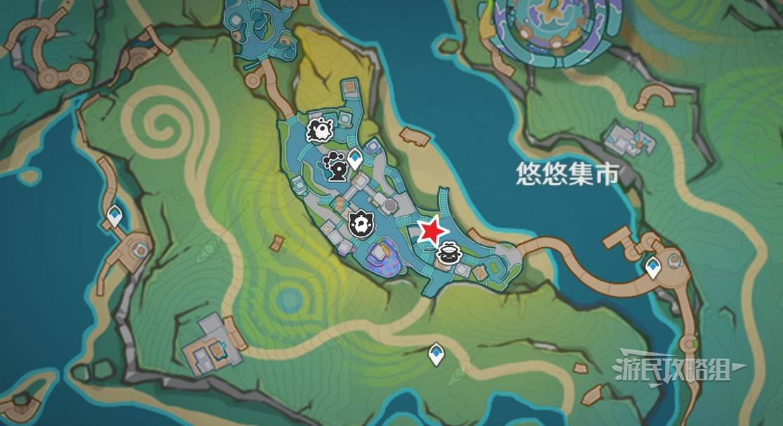 《原神》8闪闪礼蛋的获取地点与方法揭秘：悠悠度假村彩蛋位置详解